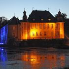 Schloß Dyck bei Nacht