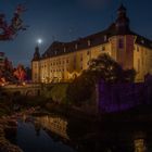 Schloss-Dyck-bei-Nacht