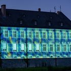 Schloss Dyck bei Nacht.