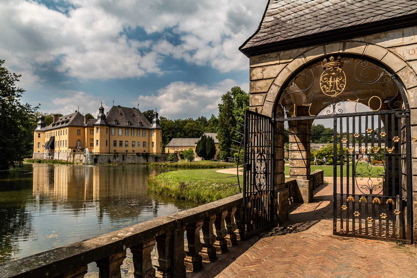 Schloss Dyck - die Hochzeitsbrücke