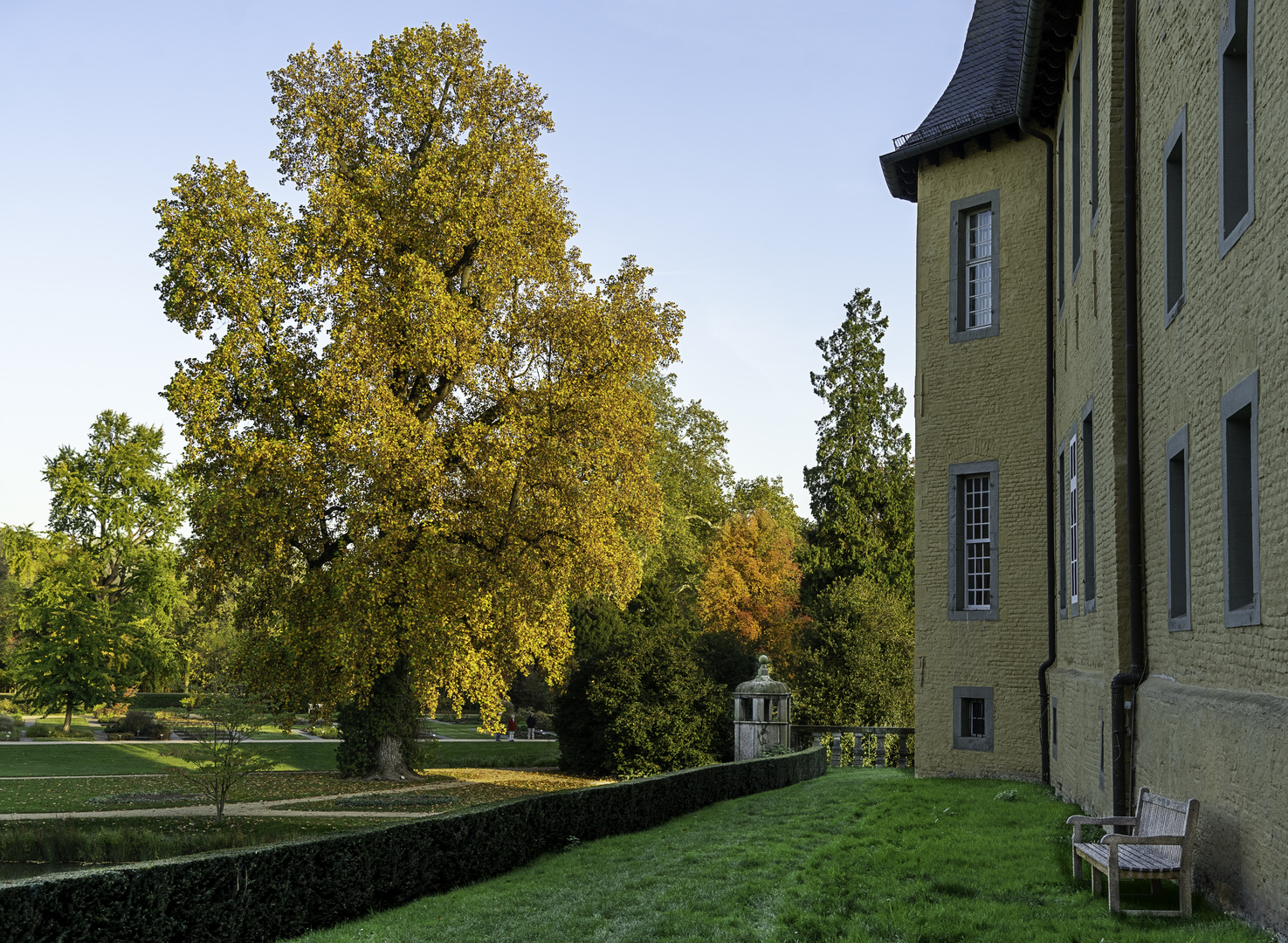 Schloss Dyck im Herbst