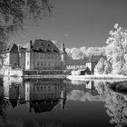 Schloß Dyck in Grevenbroich mi IR Filter