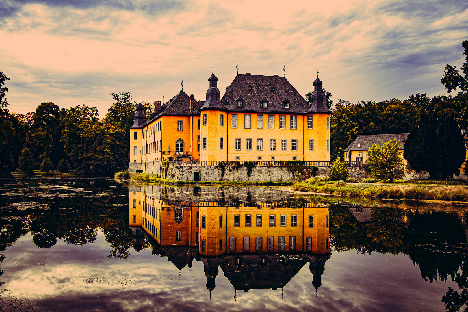 Schloß Dyck Spiegelung