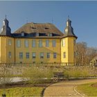 Schloss Dyck vom Park aus gesehen ...