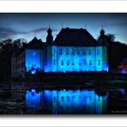 Schloß Dyck zur blauen Stunde 2011 ....