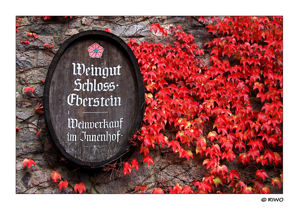 Schloss Eberstein im Herbst......