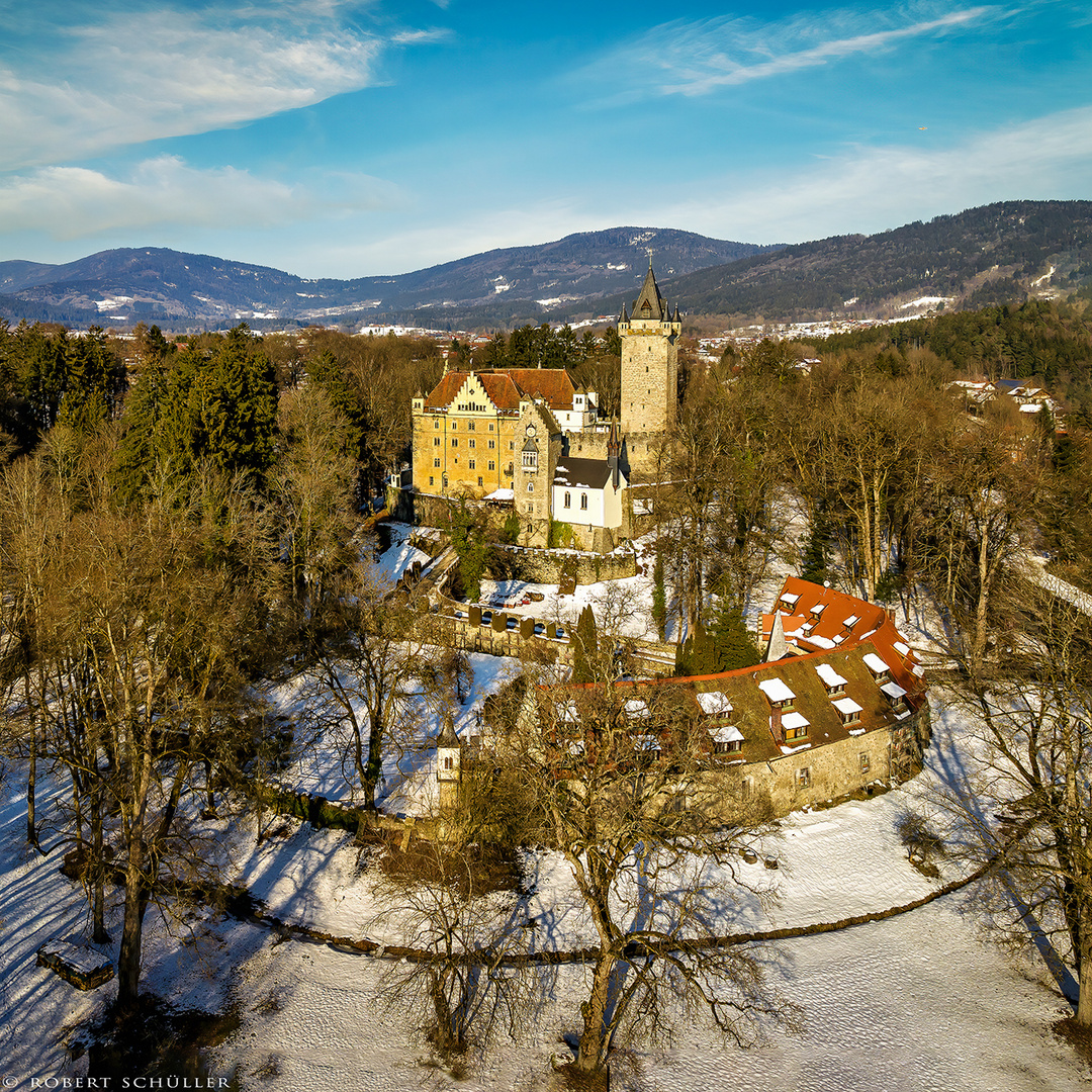  Schloss Egg in Niederbayern.
