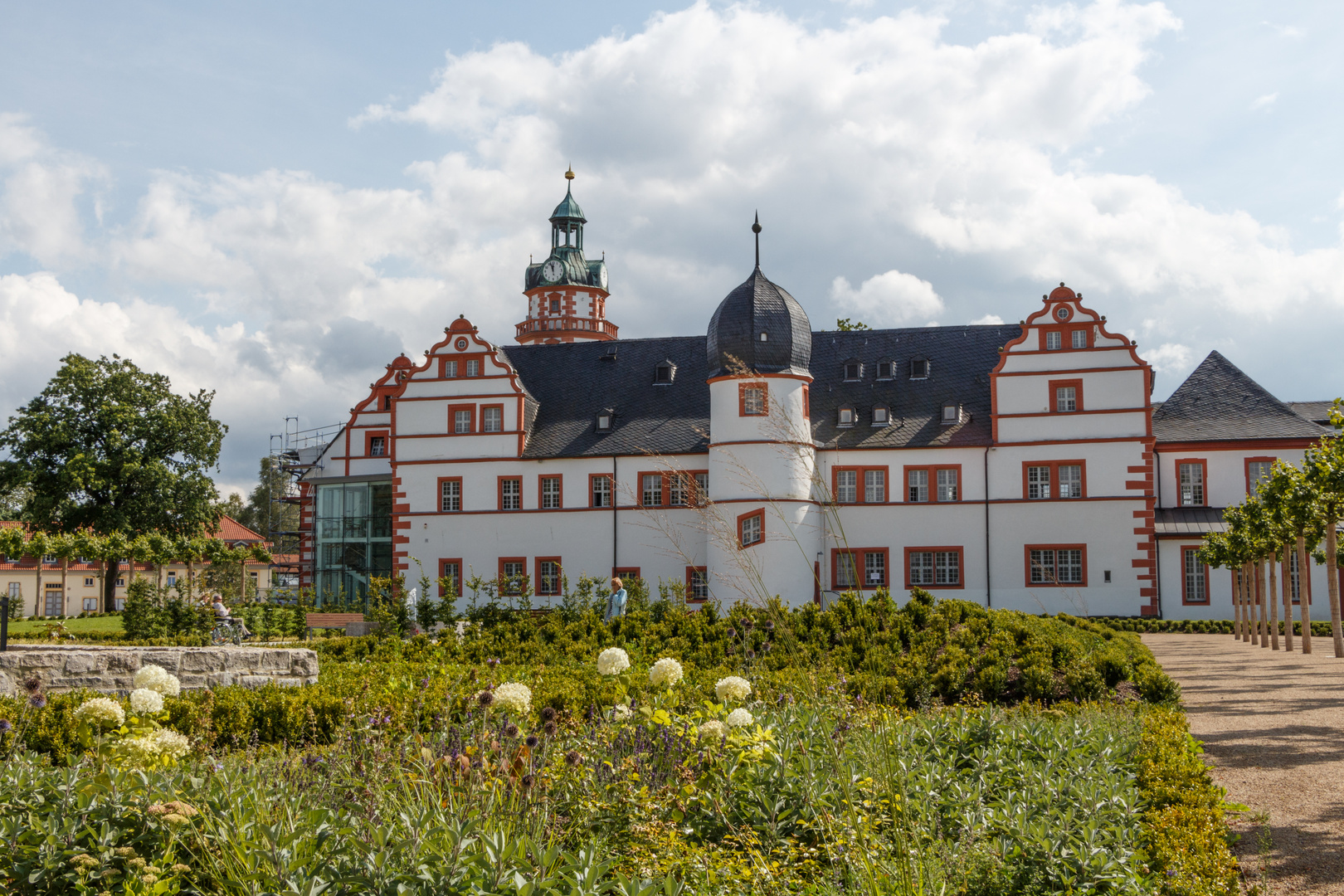 Schloss Ehrenstein von der Parkseite