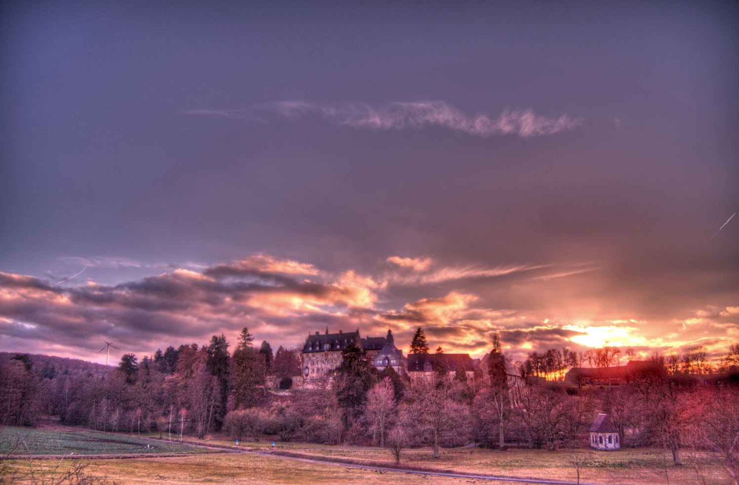 Schloss Eisenbach in HDR