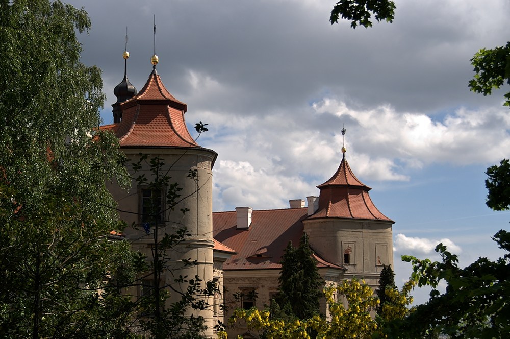 Schloß Eisenberg, nahe Brüx /Böhmen