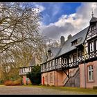 Schloss Eller in Düsseldorf im Februar