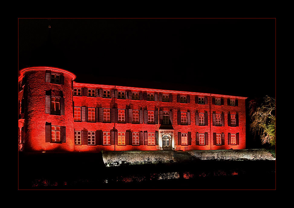 Schloss Eutin in Rot