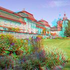 Schloß Fasanerie Fulda (3D für Rot/Cyan Brille)