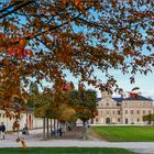 Schloß Favorite im Herbst