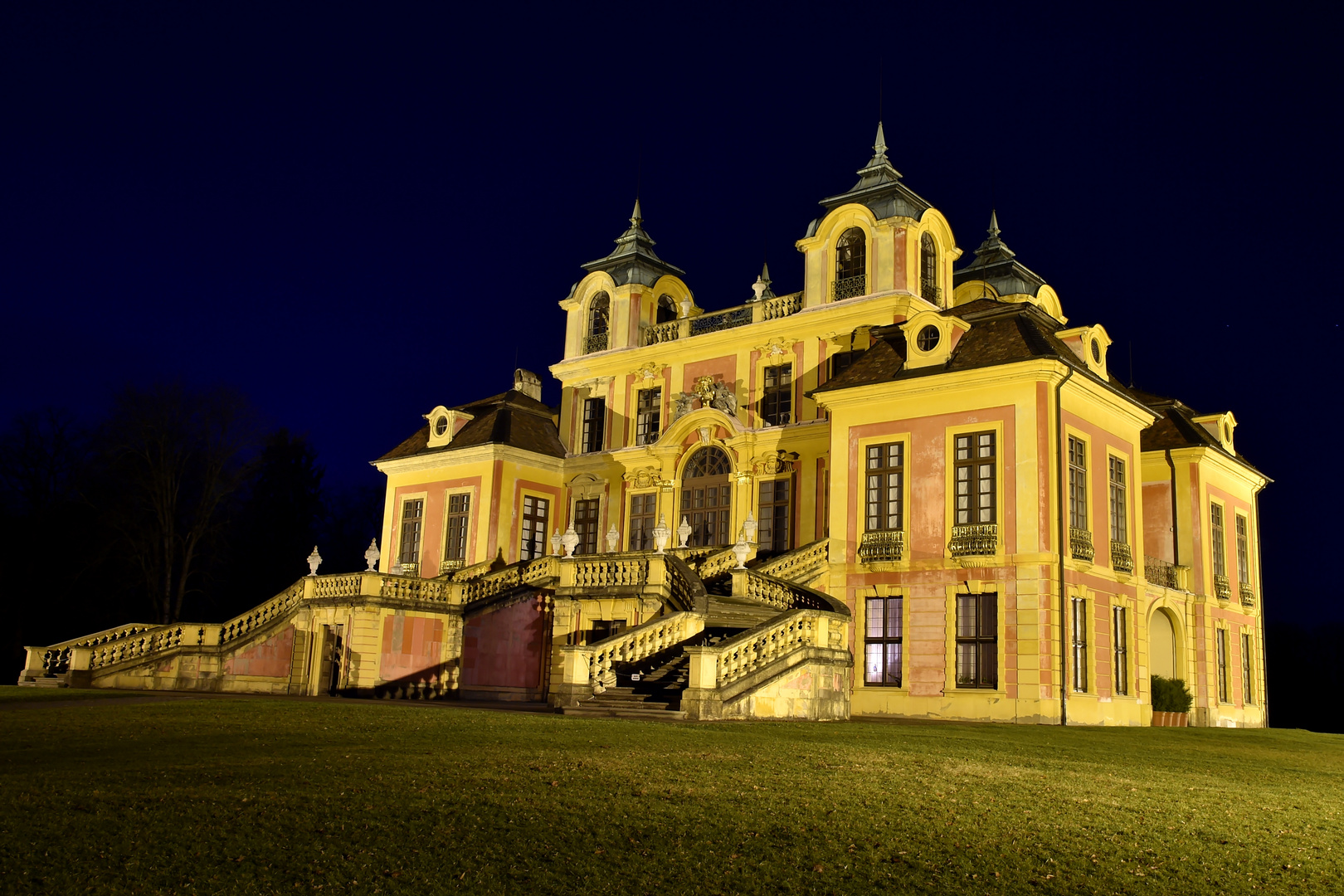 Schloss Favorite Ludwigsburg Nachts