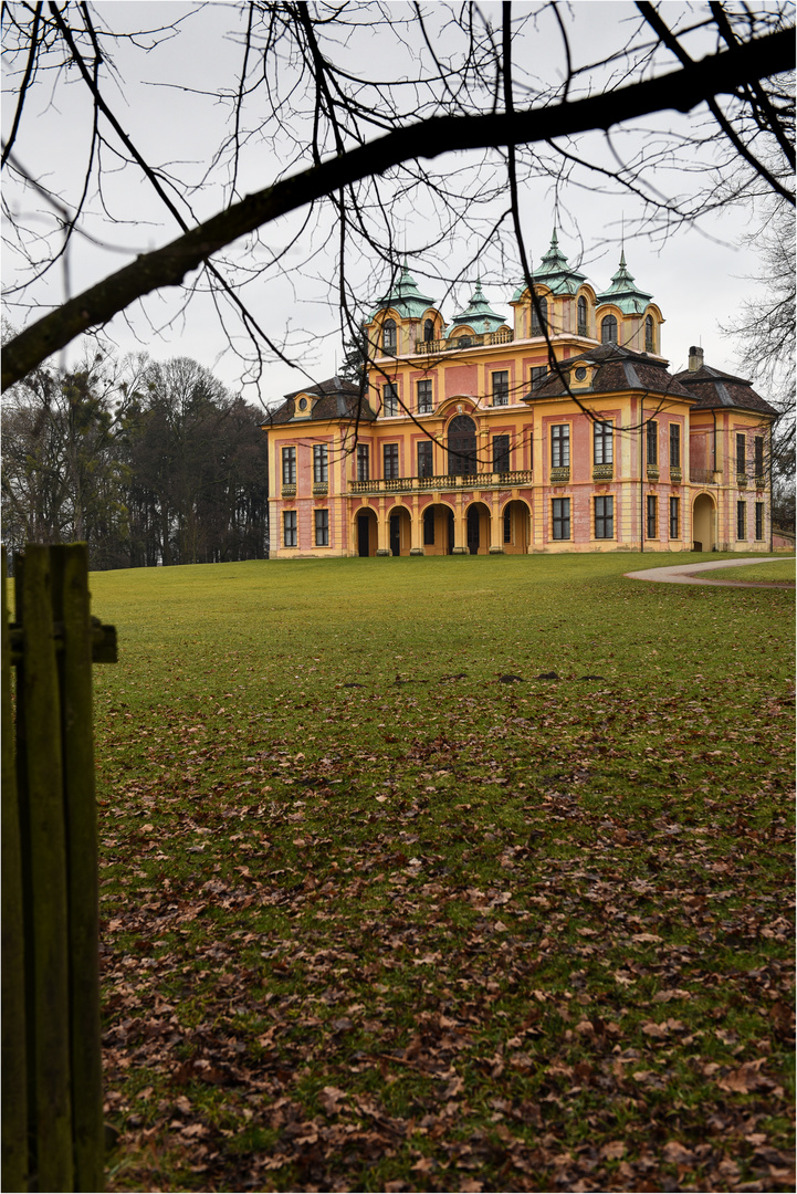 Schloss Favorite Ludwigsburg - Rückansicht