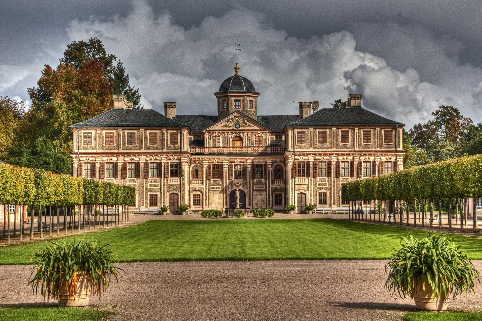 Schloss Favorite Rastatt Vorderansicht