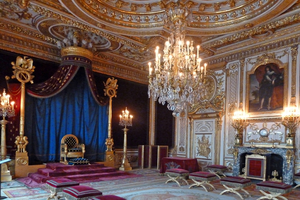 Schloss Fontainebleau - Krönungssaal