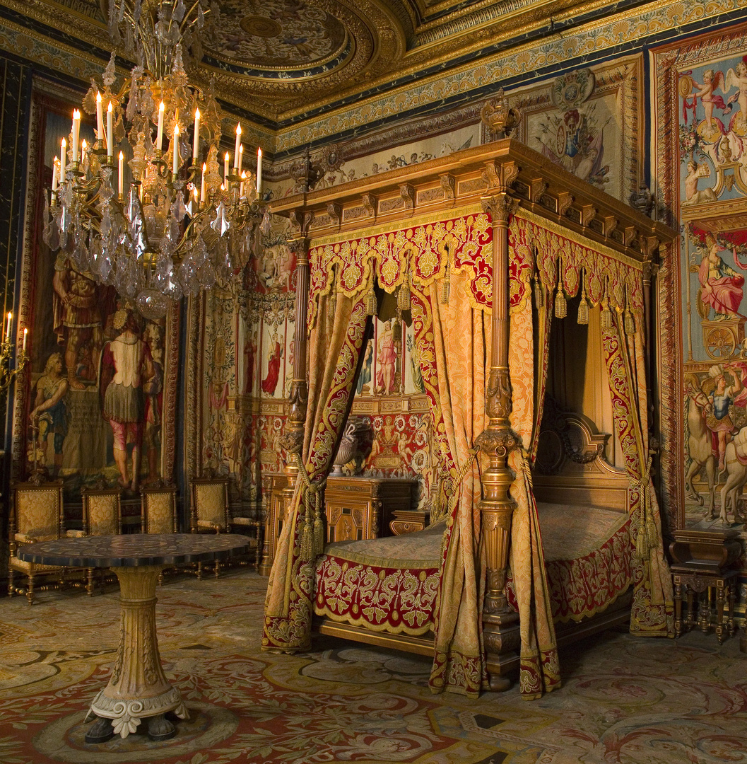 Schloss Fontainebleau - Schlafgemach