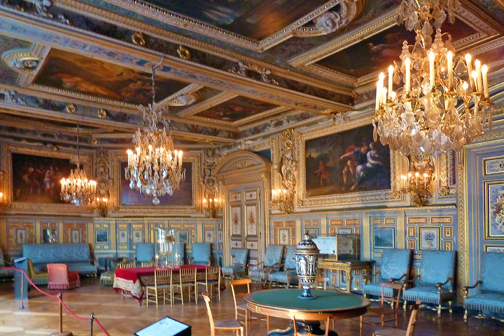 Schloss Fontainebleau - Wohnraum - linke Seite