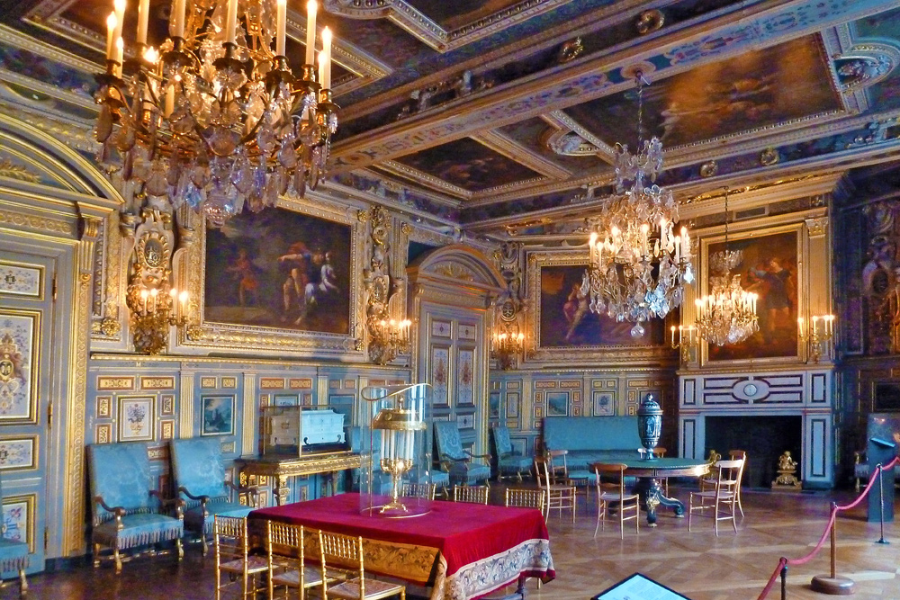 Schloss Fontainebleau - Wohnraum - rechte Seite