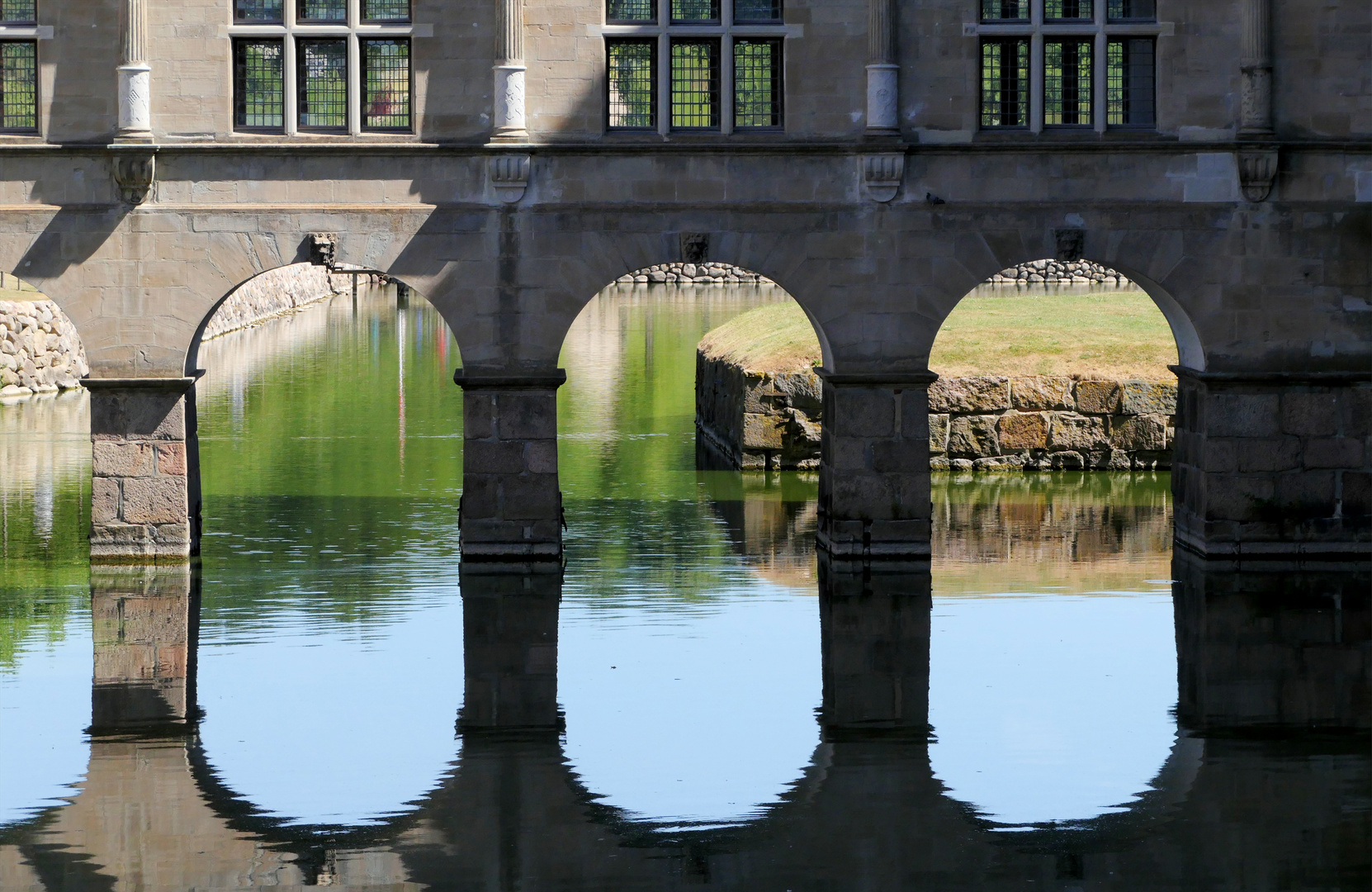 Schloß Frederiksborg, Teilansicht