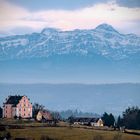 Schloss Freudental mit Alpenblick