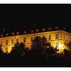 Schloss Friedrichstein in Bad Wildungen bei Nacht