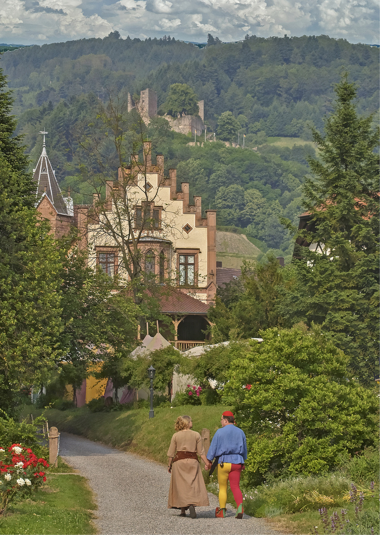 Schloss Gaisbach und Ruine Schauenburg