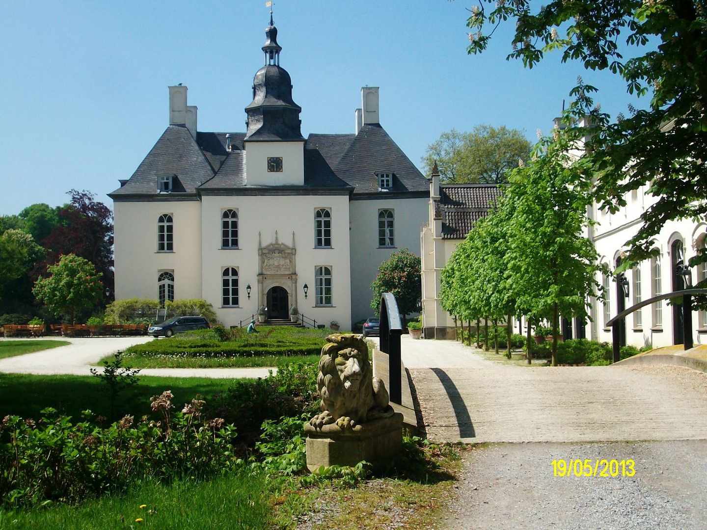 Schloss Gartrop im Mai 