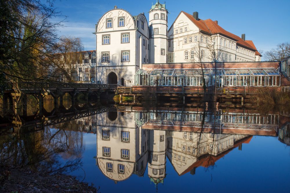 Schloß Gifhorn Foto & Bild kultur, spiegelung, deutschland Bilder auf