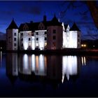 Schloss Glücksburg bei Nacht