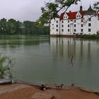 Schloß Glücksburg im Regen