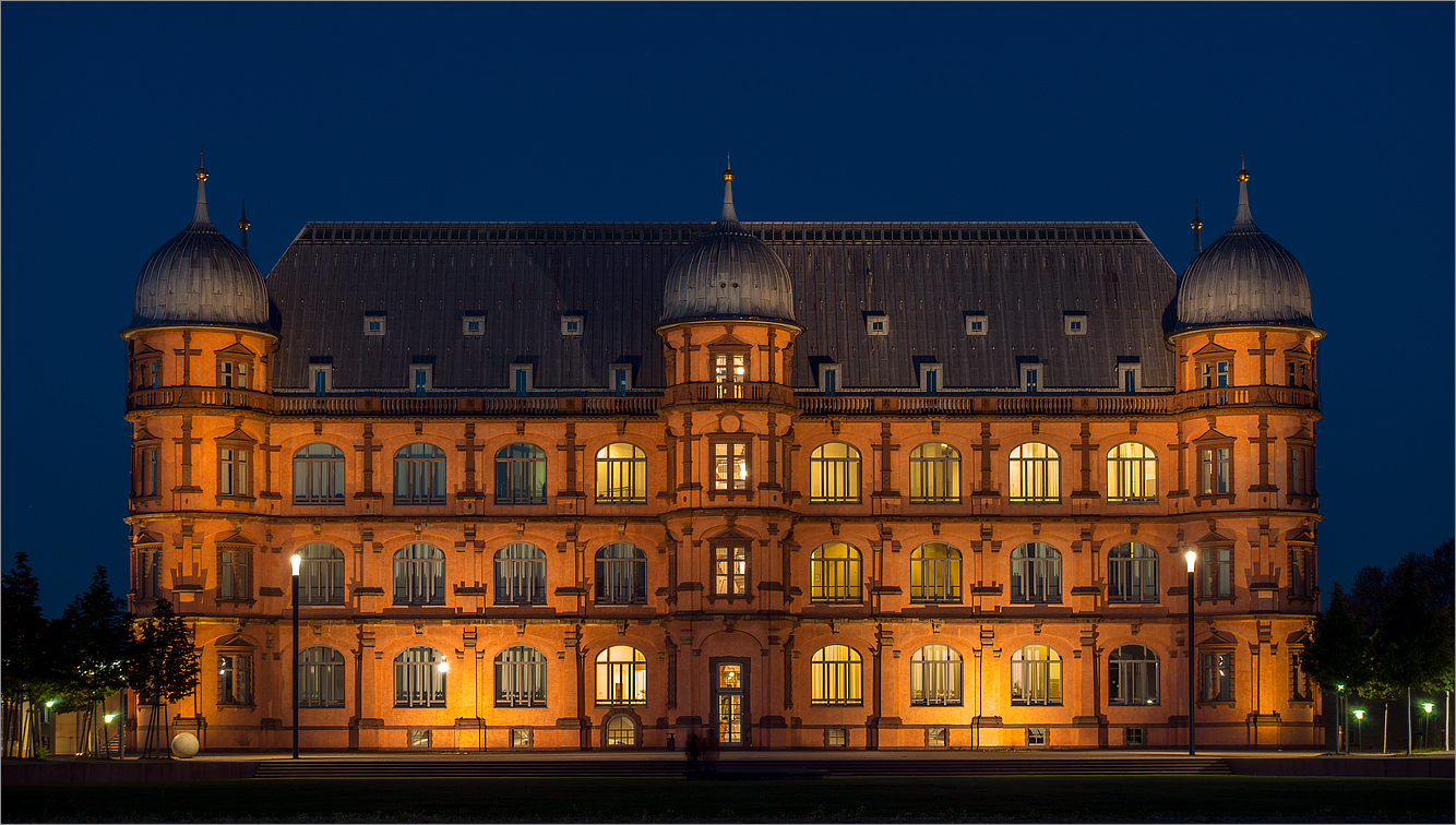 Schloss Gottesaue Karlsruhe @ Night