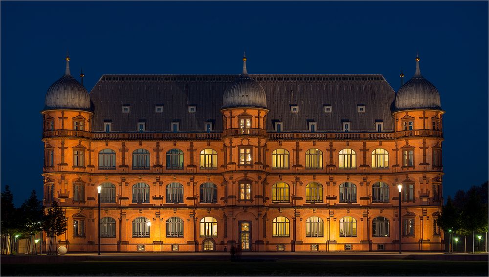Schloss Gottesaue Karlsruhe @ Night