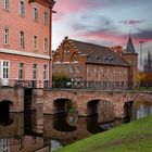 Schloss Gracht am Abend