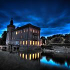 Schloss Gracht zur blauen Stunde