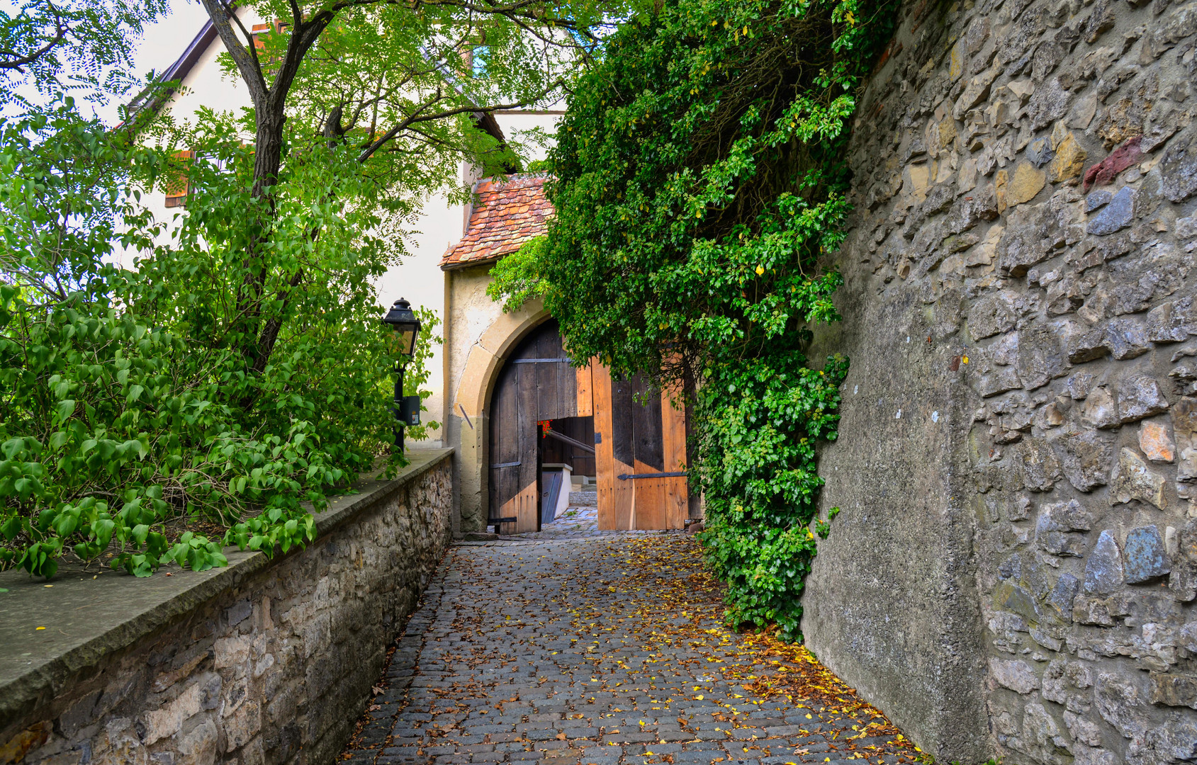 Schloss Haigerloch: Zugang zum Schlosshof