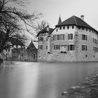 Schloss Hallwil bnw mit Stempel