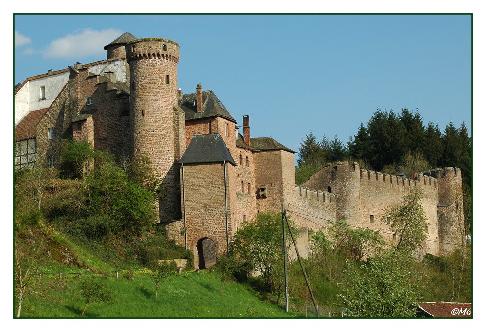 Schloss Hamm in der Eifel...