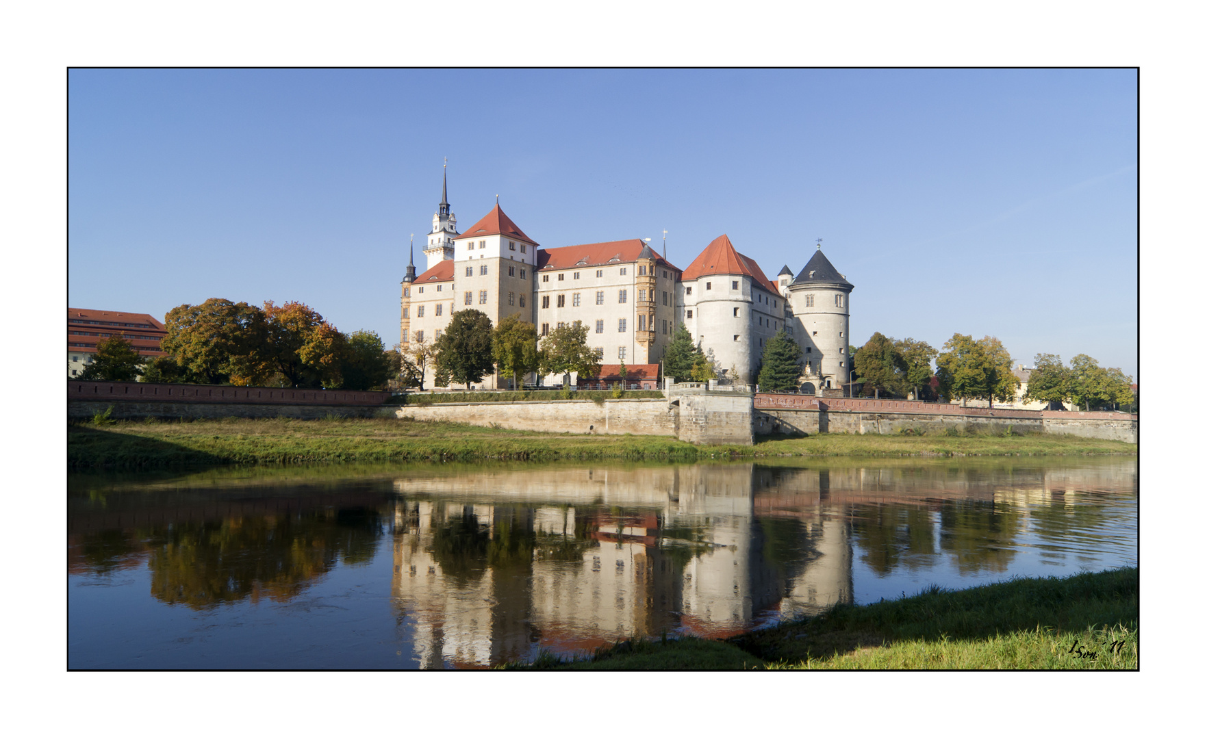 Schloss Hartenfels an der Torgaues Elbe