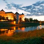 Schloss Hartenfels bei Nacht