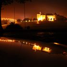 Schloss Hartenfels bei Nacht