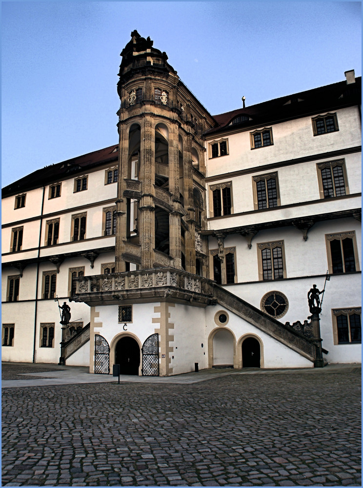 Schloss Hartenfels in Torgau ( HDR )