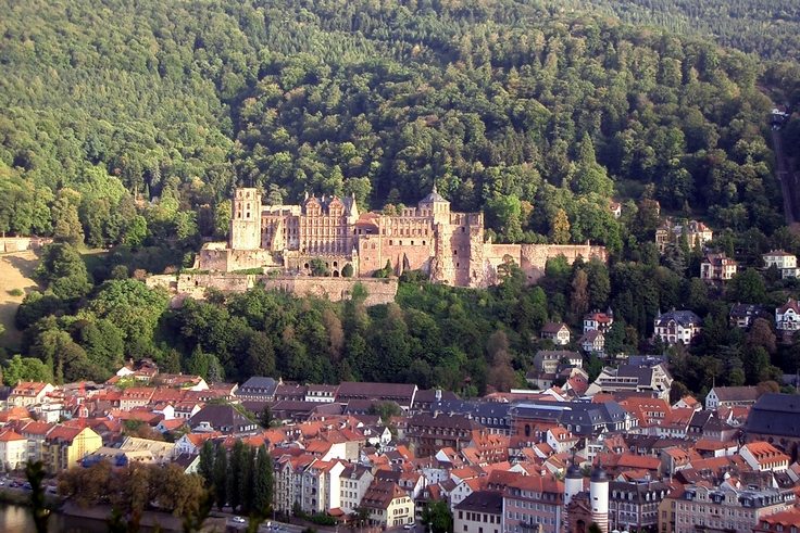 Schloß Heidelberg im September 2003