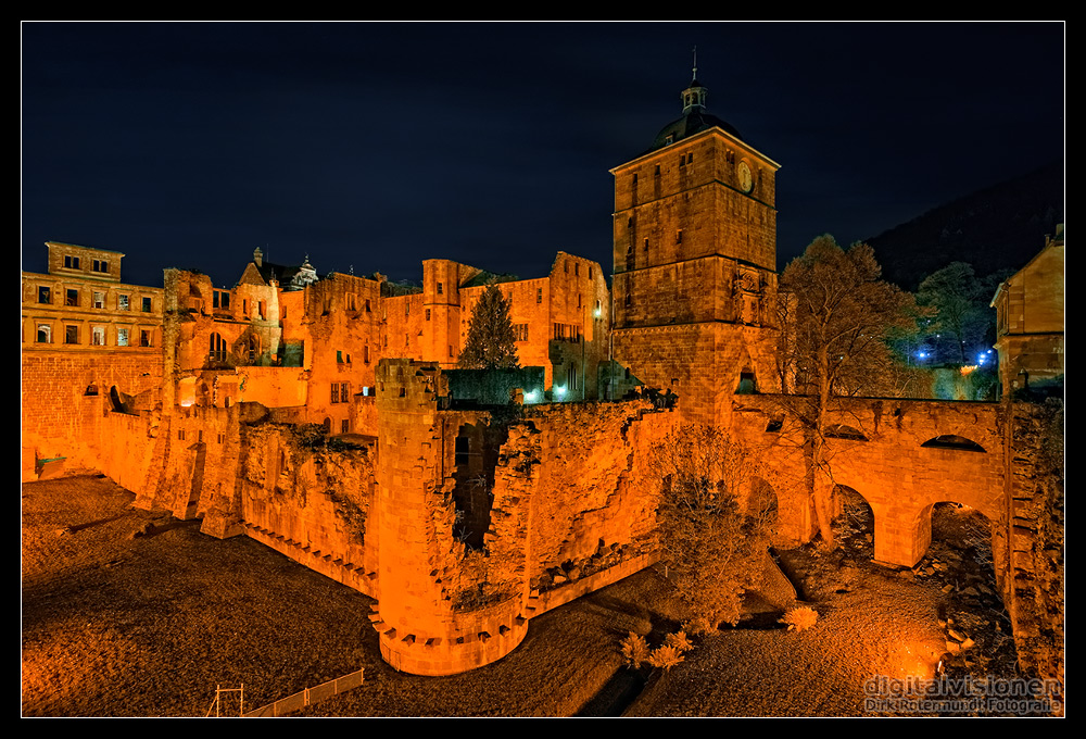 Schloss Heidelberg @ Night