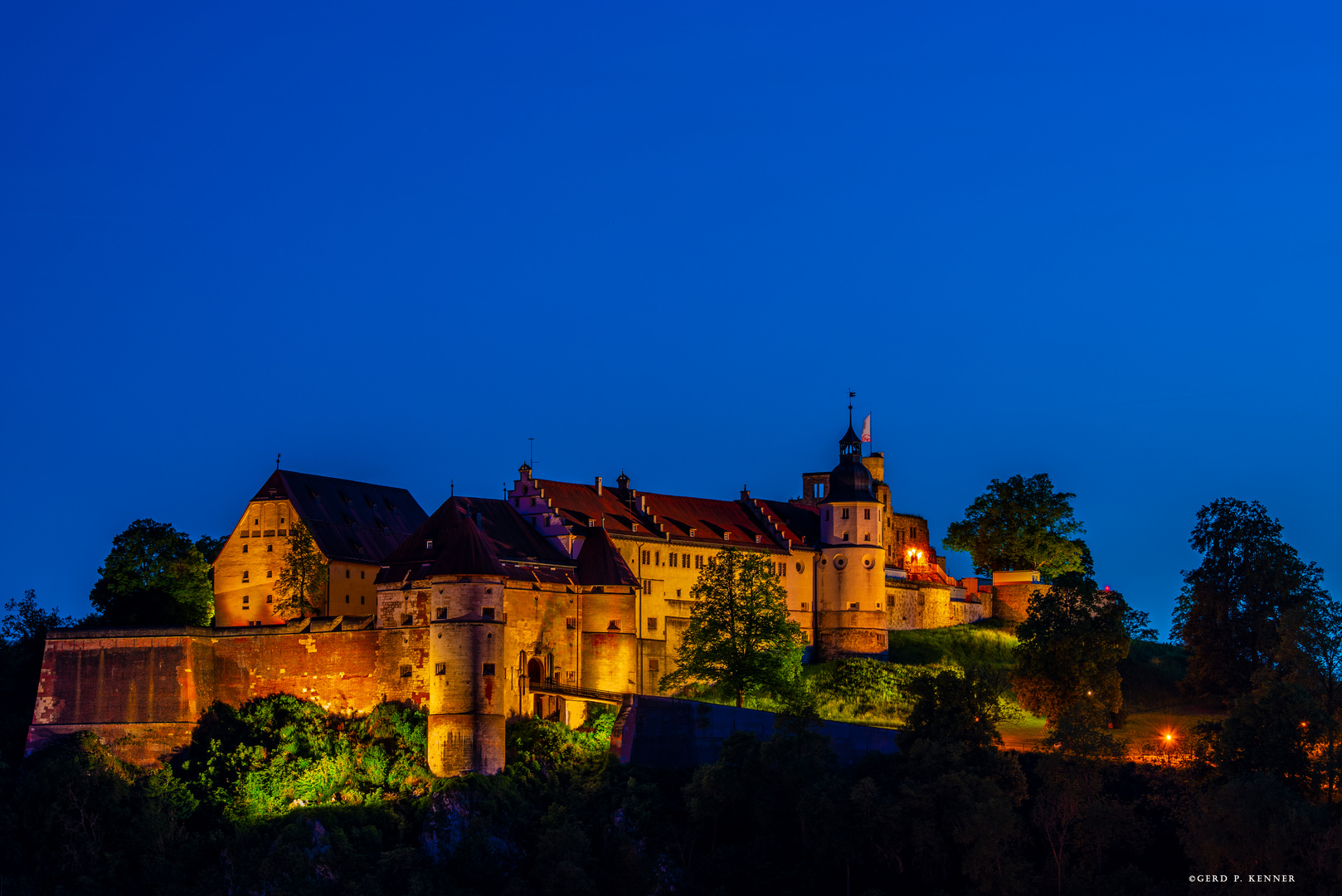 Schloß Heidenheim Foto & Bild outdoor, alt, nacht Bilder auf