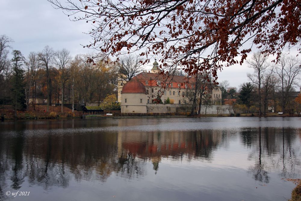 Schloß Hermsdorf Foto & Bild architektur, landschaft, schlösser