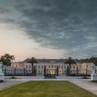 Schloss Herrenhausen in der blauen Stunde