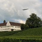 Schloß Hersberg und der Zeppelin